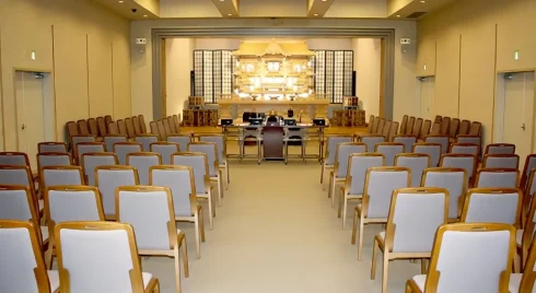 愛川聖苑の式場写真