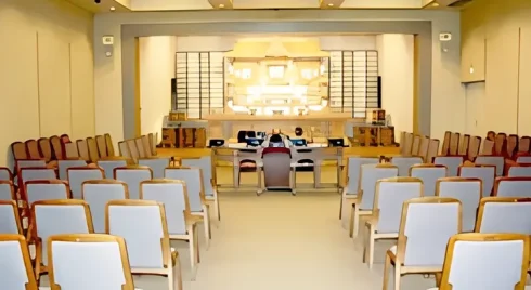 愛川聖苑の式場写真