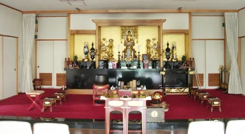 長安寺斎場の式場写真