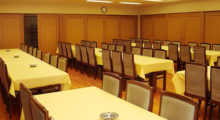 法蔵寺の会食場