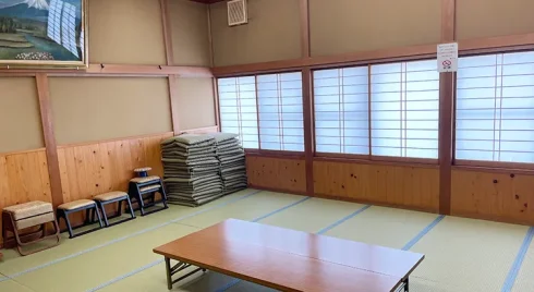 開栄寺 開栄会館の控室写真