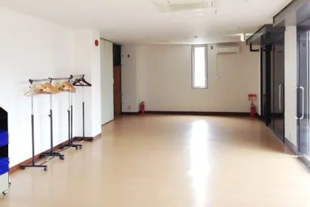 宮前シティーホールのロビー写真