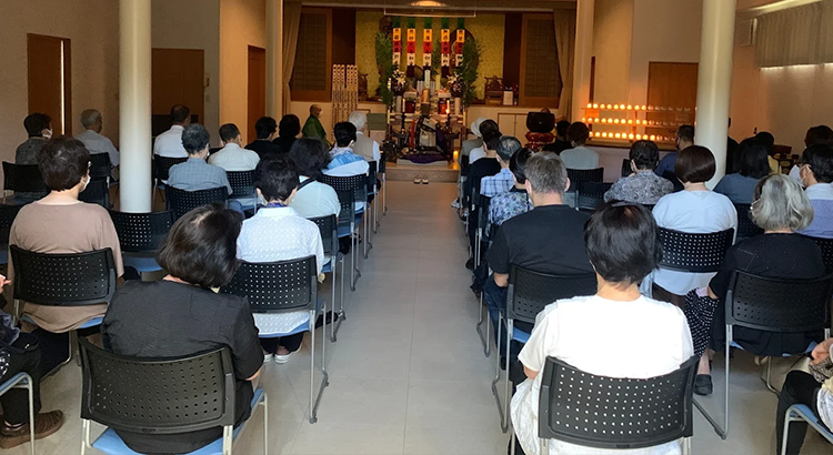 新隆寺 法要殿 観音堂のホール