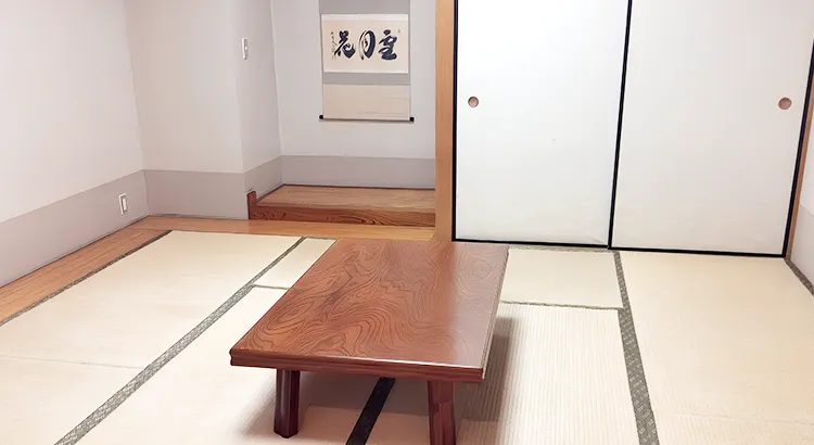 牛込箪笥地域センターの控室