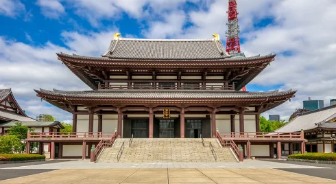 増上寺の外観写真