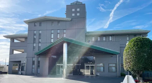 朝霞市斎場の外観写真