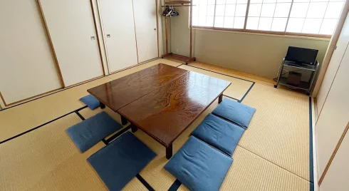 蓮根レインボーホールの控室写真