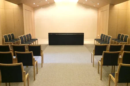 かわさき南部斎苑の式場写真
