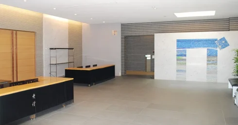 県央みずほ斎場のロビー写真