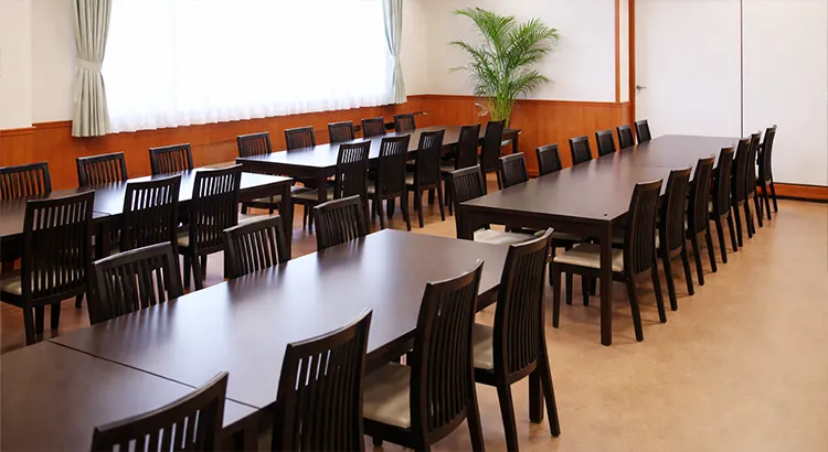 こだま聖苑の会食場