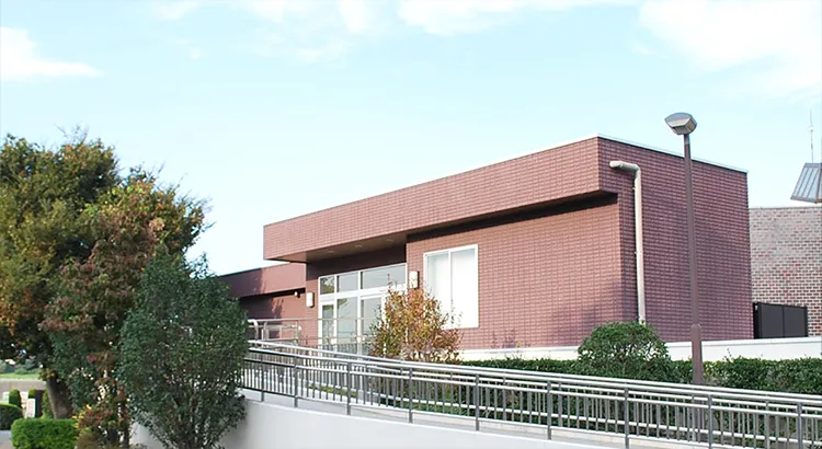 松戸市斎場の外観