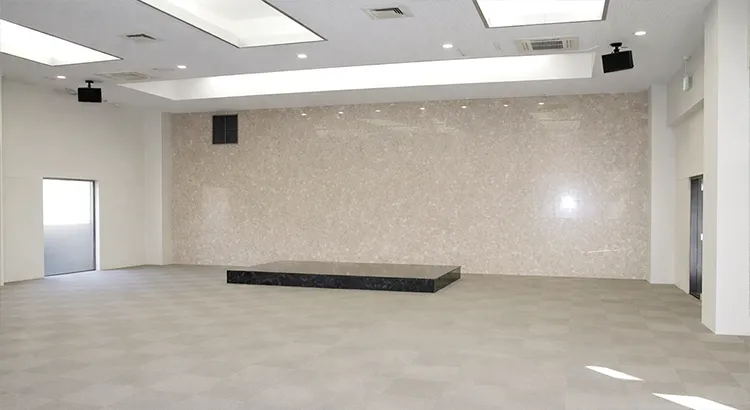 松戸市斎場の式場