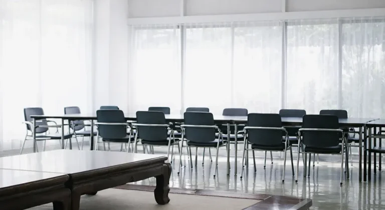 松戸市斎場の会食場