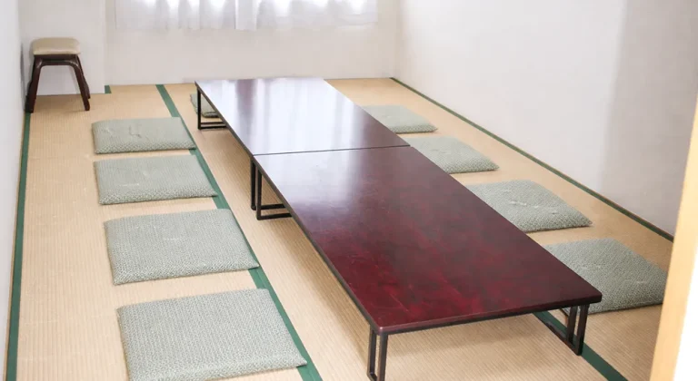 松戸市斎場の控室