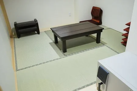 三郷市斎場の控室写真