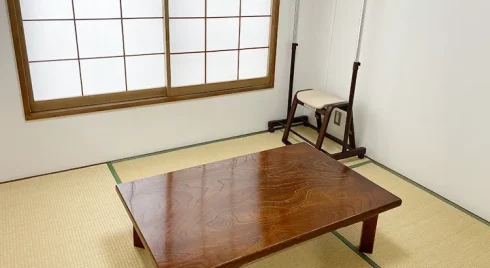 思い出の里会館の控室写真