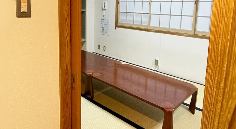 戸塚斎場の控室