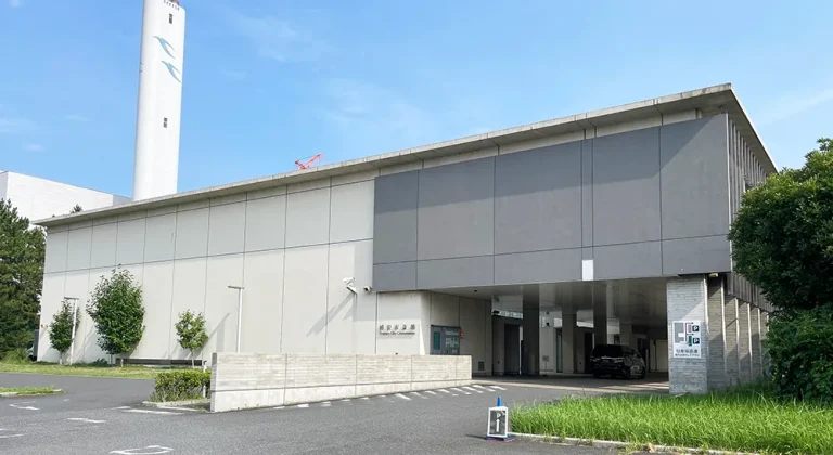 浦安市斎場の外観