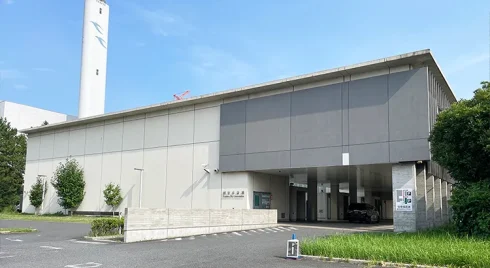 浦安市斎場の外観写真