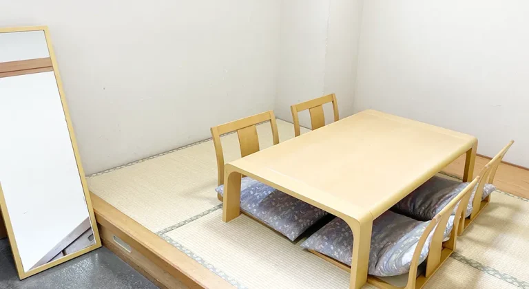 浦安市斎場の控室