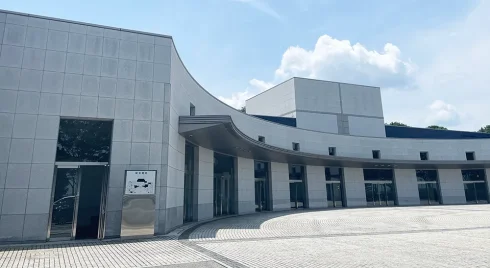 ウイングホール柏斎場の外観写真