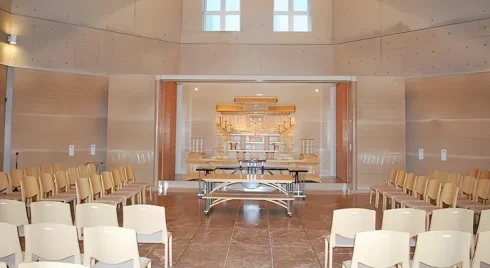 山桑メモリアルホールの式場写真