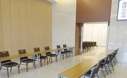 四ツ木斎場のロビー写真