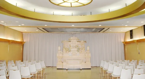 馬込斎場の式場写真