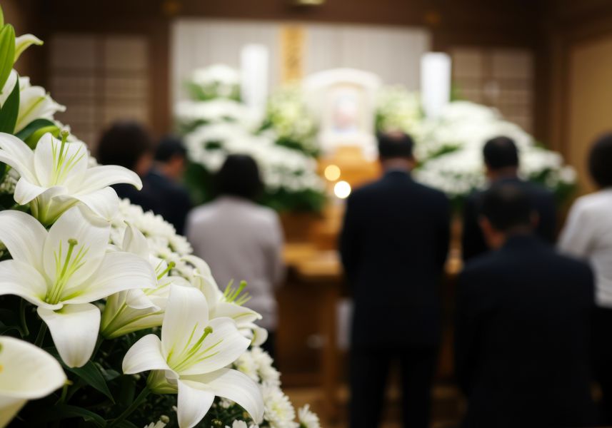 家族葬の雰囲気を伝える