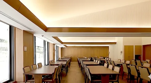 安房聖苑の控室写真