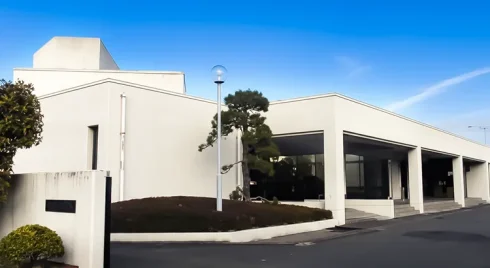 羽生市斎場の外観写真