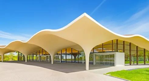 川口市めぐりの森の外観写真