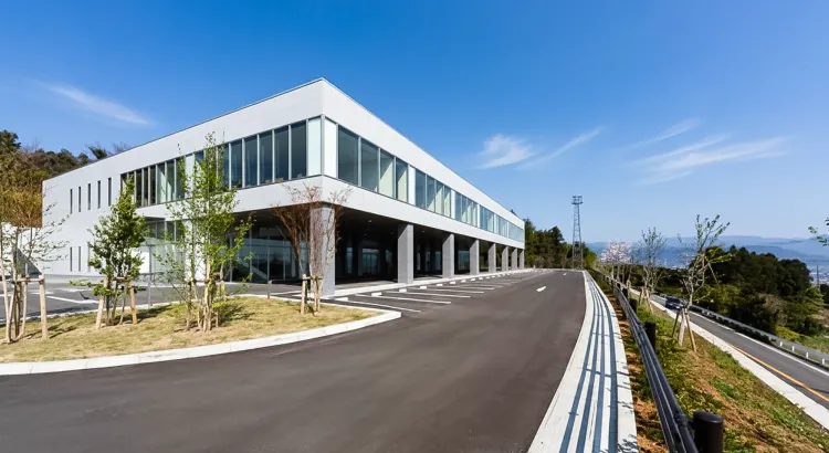 小田原市斎場の外観