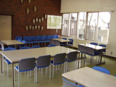 大阪市立佃斎場のロビー写真