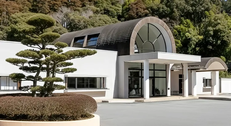 大多喜斎場 無相苑の外観