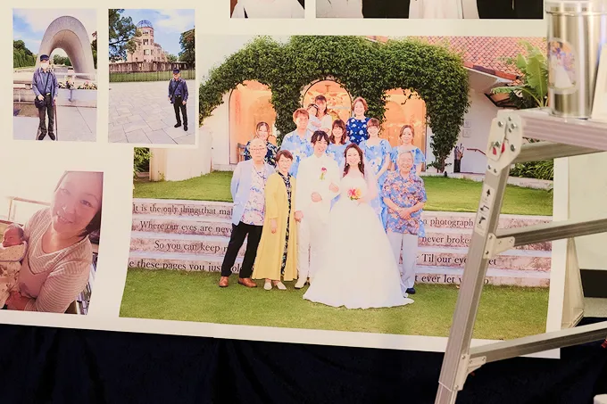 結婚式の思い出