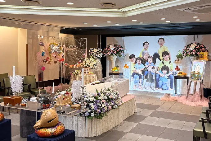思い出を散りばめた式場