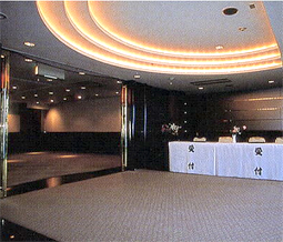 南柏会館のロビー写真