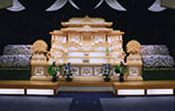 セレモニーホール 君津会館の大ホール写真