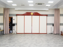 西勝寺 第二本堂法輪殿の式場内写真