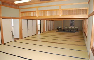 金蔵院会館の控え室写真