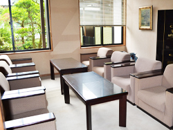 大明寺斎場の控え室写真