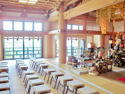 天然寺の式場写真