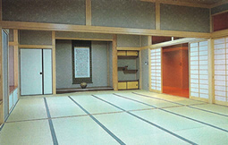 法界寺 常楽院ホールの控え室写真