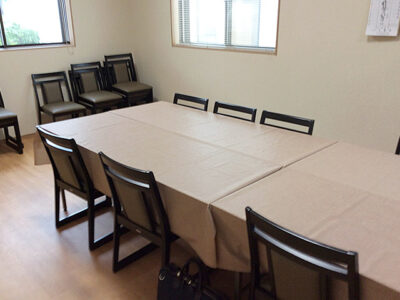 聞法閣 大聖寺の会食場写真