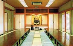 幡随院 徳寿庵の控え室写真