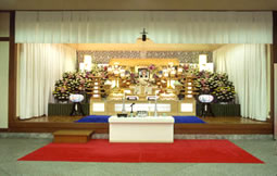 鳳林院斎場の式場写真