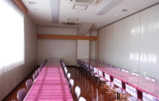 高蔵寺 光明会館の控え室写真