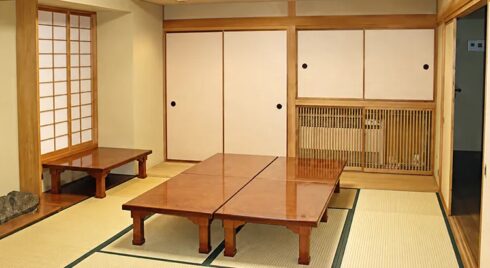長運寺斎場の控え室写真