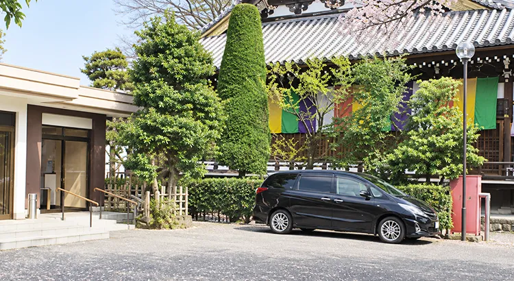総持寺 大日堂斎場の外観